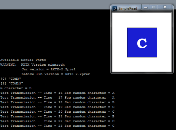 Processing Terminal and Window Out